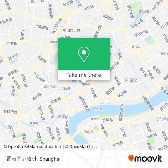 置丽国际设计 map