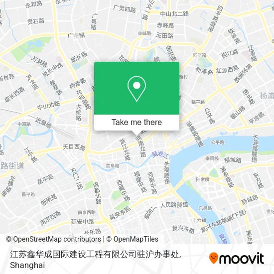 江苏鑫华成国际建设工程有限公司驻沪办事处 map