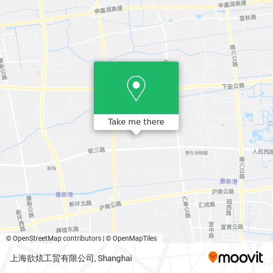 上海欲炫工贸有限公司 map