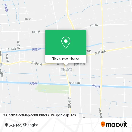 申大内衣 map