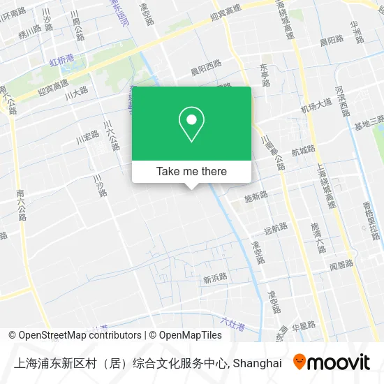 上海浦东新区村（居）综合文化服务中心 map