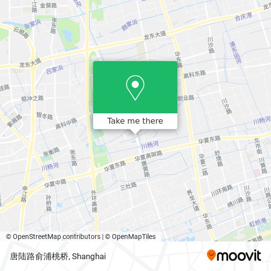 唐陆路俞浦桃桥 map