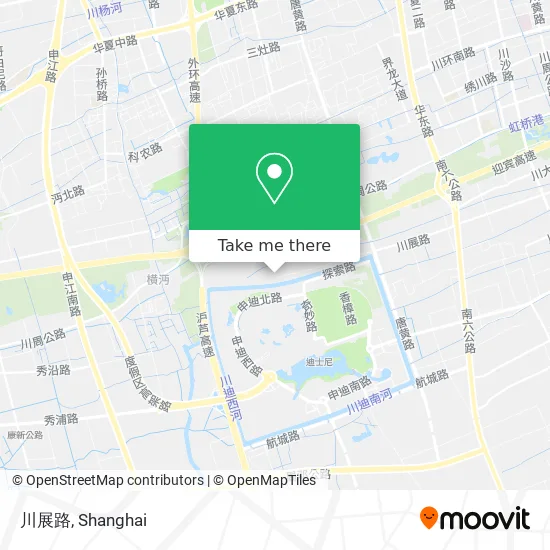 川展路 map