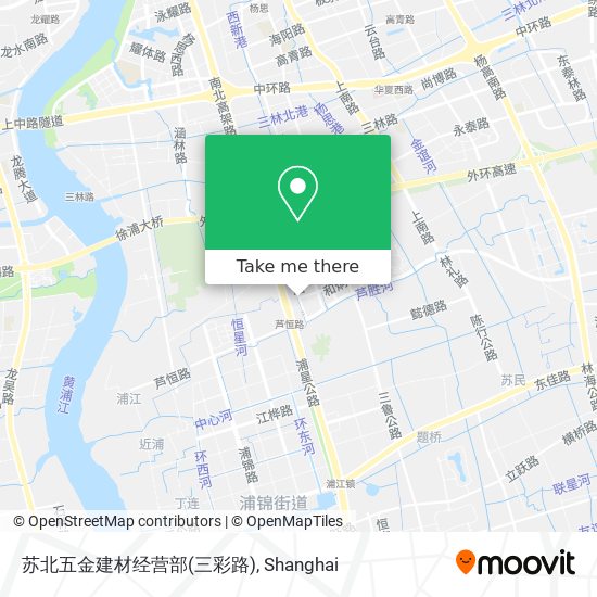 苏北五金建材经营部(三彩路) map