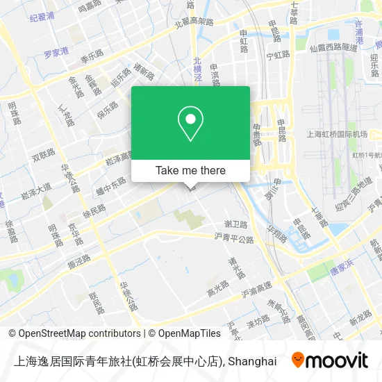 上海逸居国际青年旅社(虹桥会展中心店) map