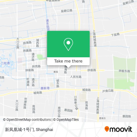 新凤凰城-1号门 map