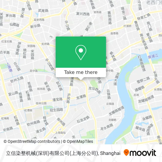 立信染整机械(深圳)有限公司(上海分公司) map