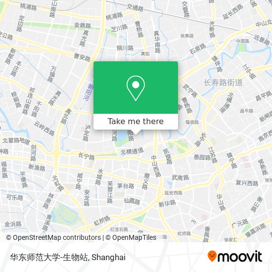华东师范大学-生物站 map