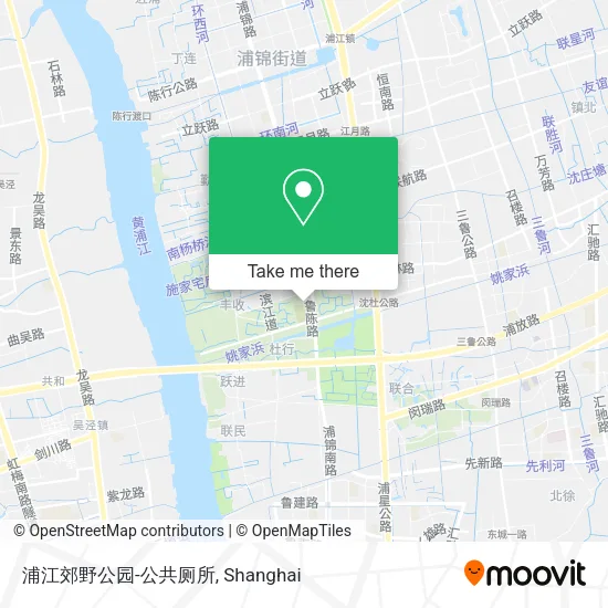 浦江郊野公园-公共厕所 map