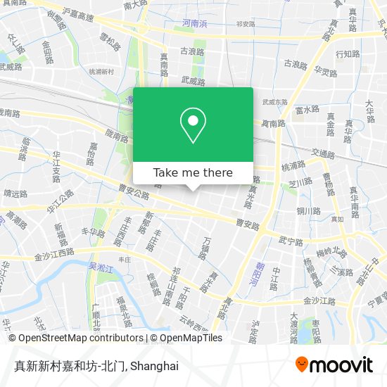 真新新村嘉和坊-北门 map