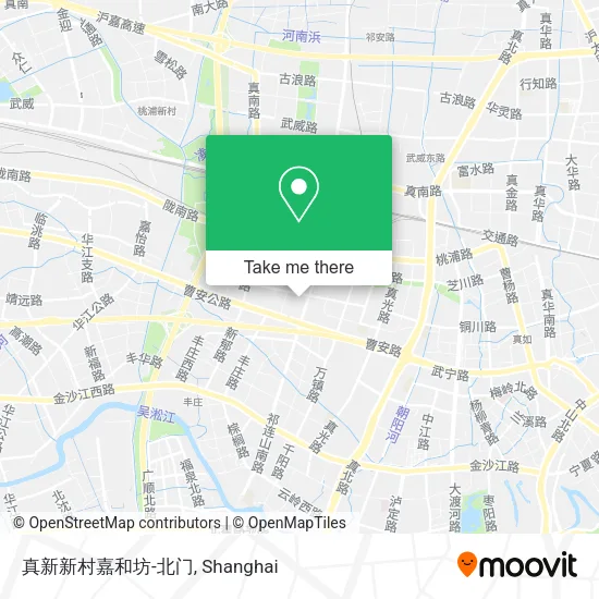 真新新村嘉和坊-北门 map