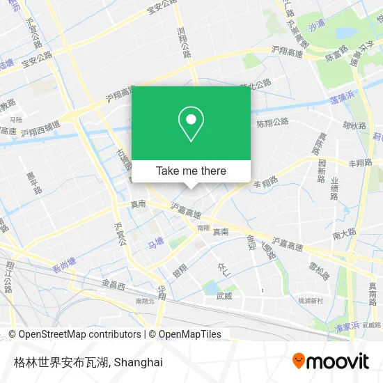 格林世界安布瓦湖 map