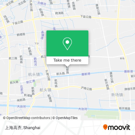 上海高齐 map