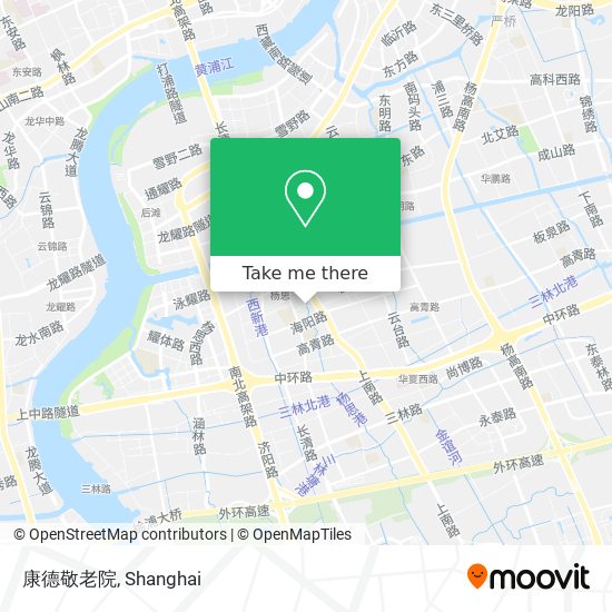 康德敬老院 map