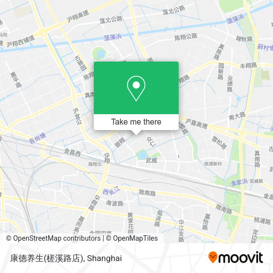 康德养生(槎溪路店) map