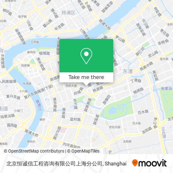 北京恒诚信工程咨询有限公司上海分公司 map