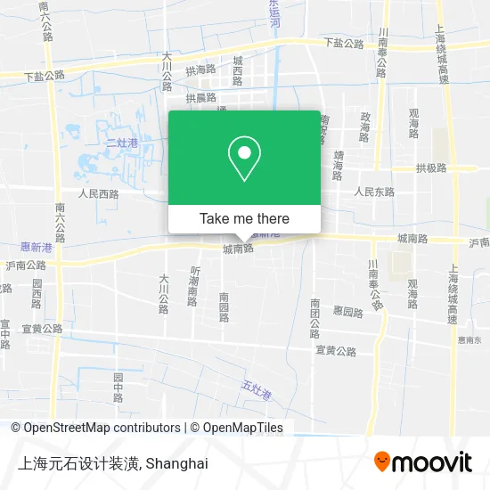 上海元石设计装潢 map