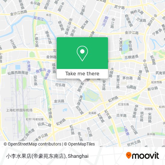 小李水果店(帝豪苑东南店) map