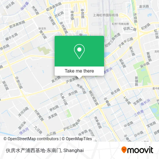 伙房水产浦西基地-东南门 map