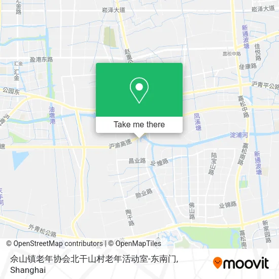 佘山镇老年协会北干山村老年活动室-东南门 map