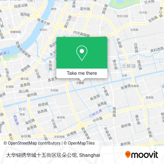 大华锦绣华城十五街区珐朵公馆 map