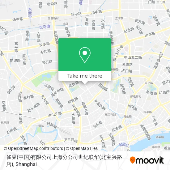 雀巢(中国)有限公司上海分公司世纪联华(北宝兴路店) map