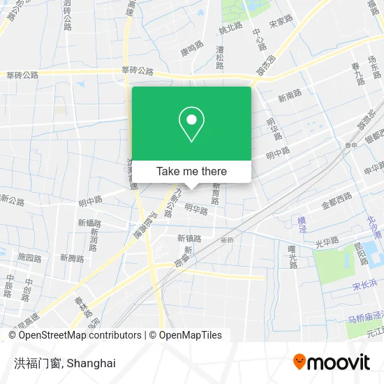 洪福门窗 map