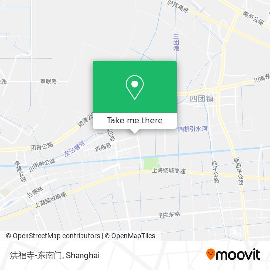 洪福寺-东南门 map