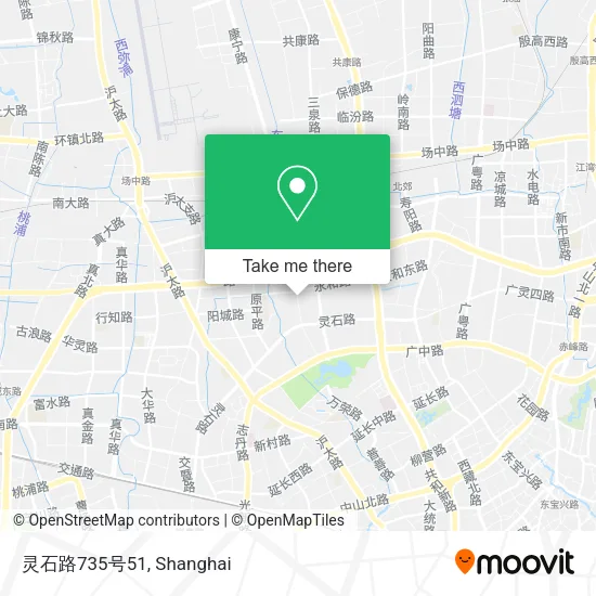 灵石路735号51 map