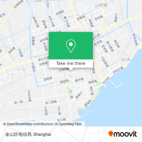 金山区电信局 map