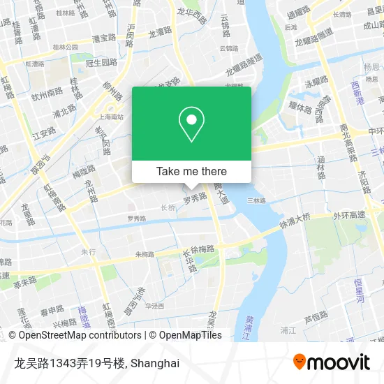 龙吴路1343弄19号楼 map