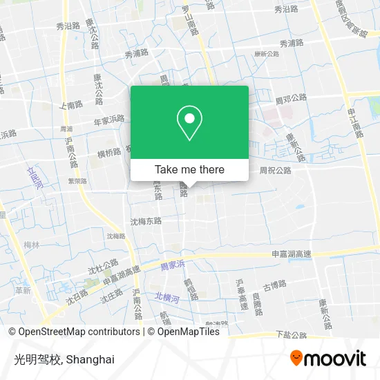 光明驾校 map