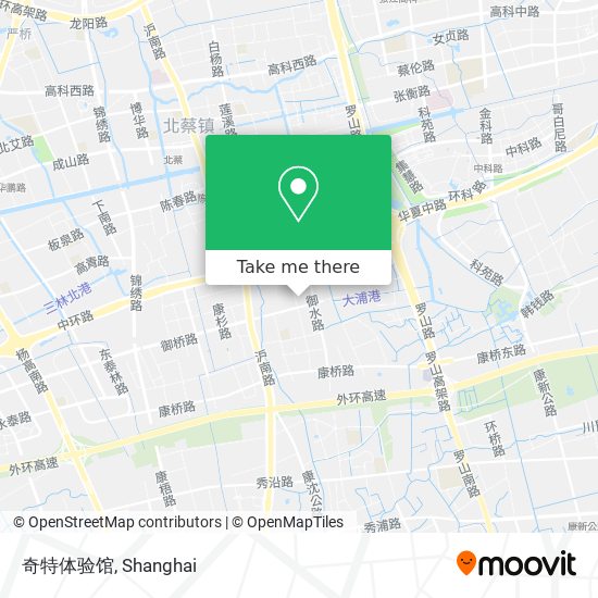 奇特体验馆 map