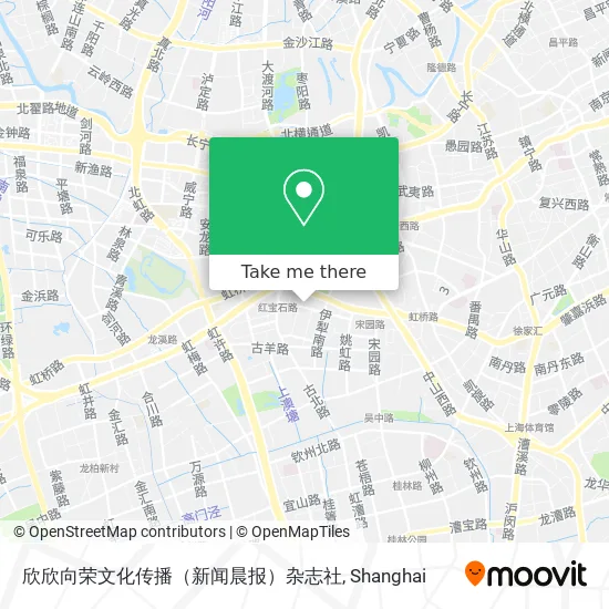 欣欣向荣文化传播（新闻晨报）杂志社 map