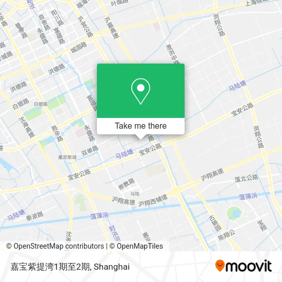 嘉宝紫提湾1期至2期 map