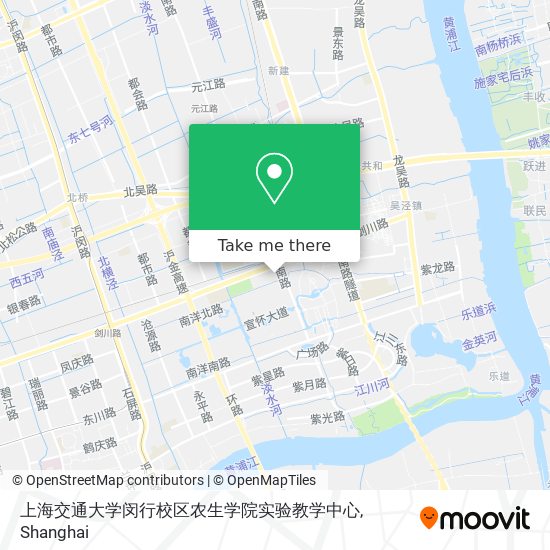 上海交通大学闵行校区农生学院实验教学中心 map