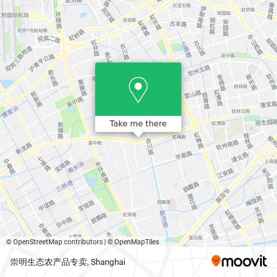 崇明生态农产品专卖 map