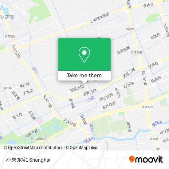 小朱东宅 map