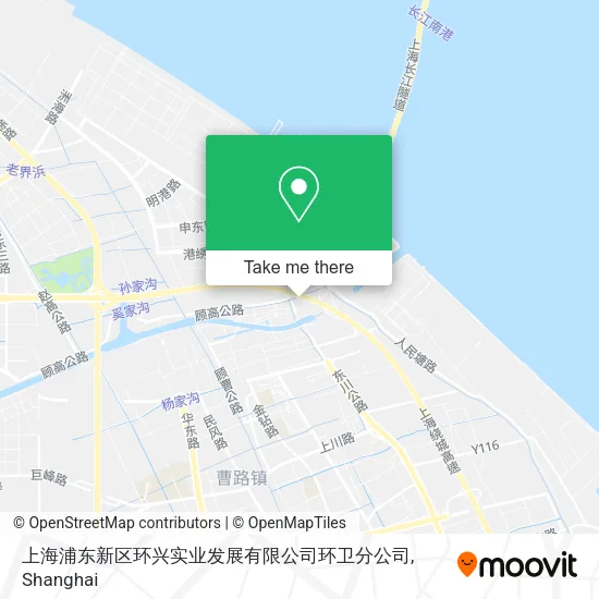 上海浦东新区环兴实业发展有限公司环卫分公司 map