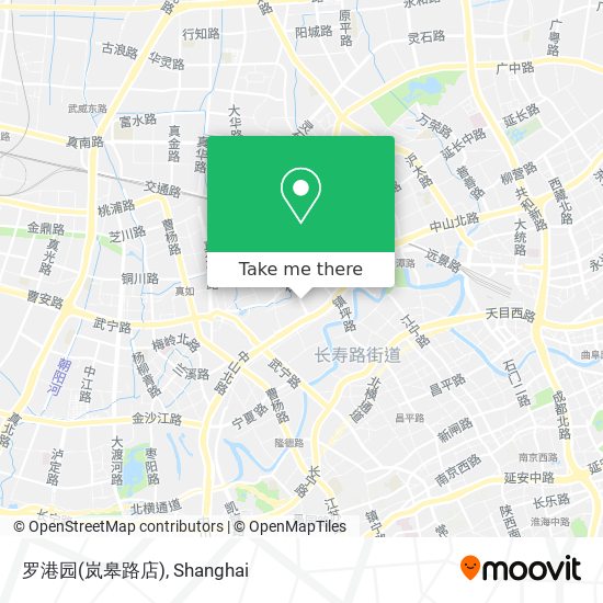 罗港园(岚皋路店) map