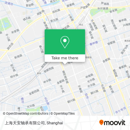 上海天安轴承有限公司 map