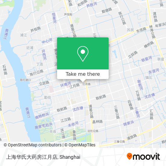 上海华氏大药房江月店 map