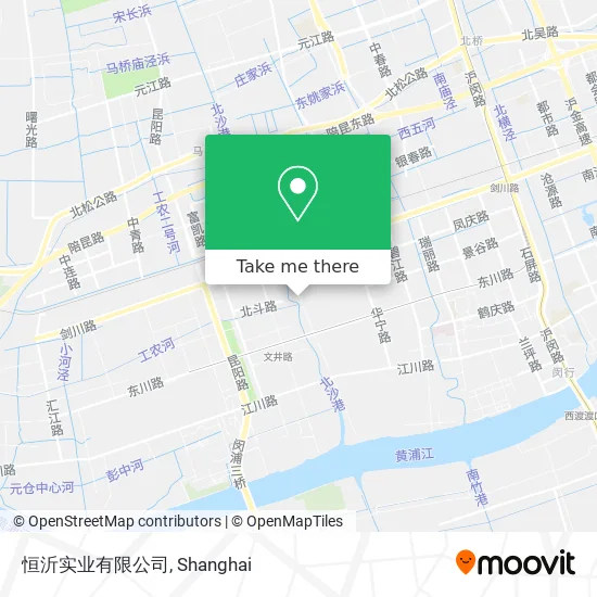 恒沂实业有限公司 map