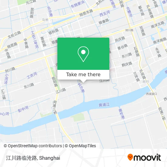江川路临沧路 map