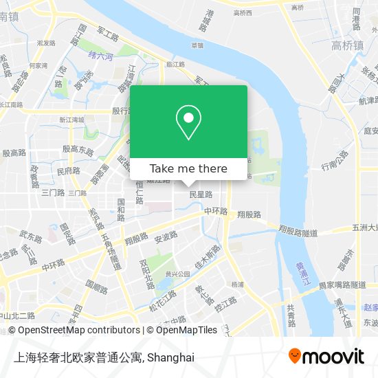 上海轻奢北欧家普通公寓 map