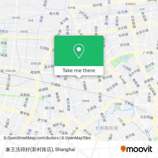 象王洗得好(新村路店) map