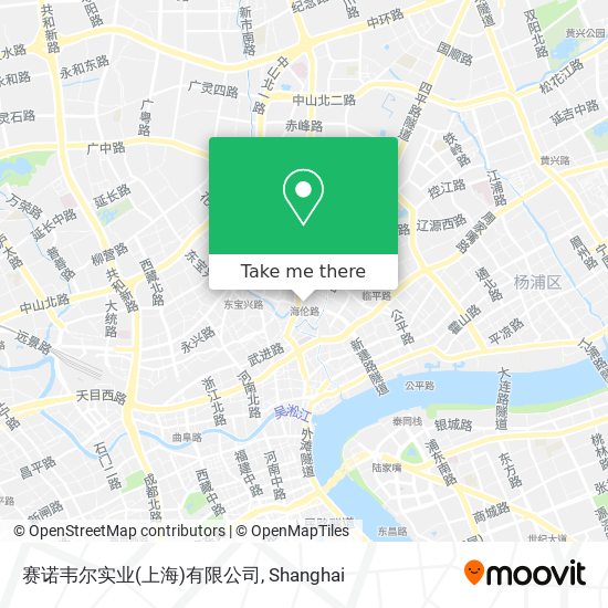 赛诺韦尔实业(上海)有限公司 map