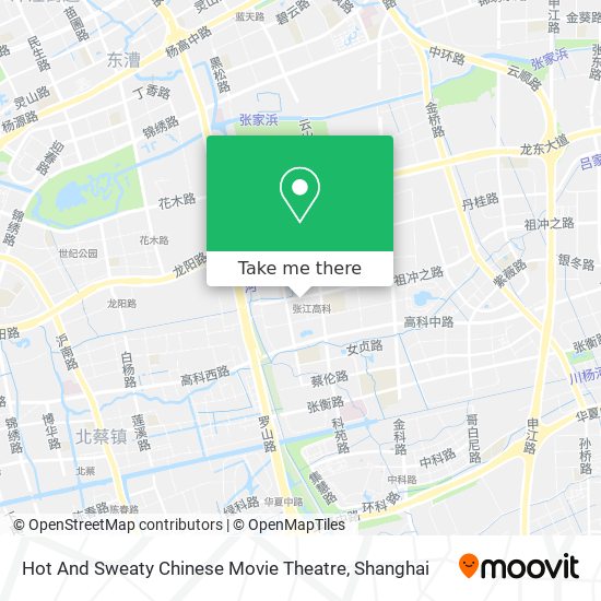 Hot And Sweaty Chinese Movie Theatre map