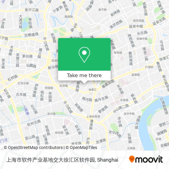 上海市软件产业基地交大徐汇区软件园 map