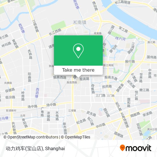 动力鸡车(宝山店) map